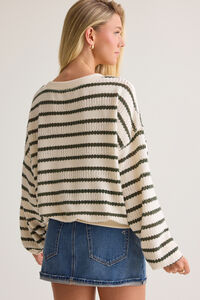 Brooke Textured Striped Top Detail 5 - Altar'd State
