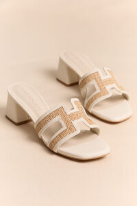 Eileen Raffia Heel - Altar'd State