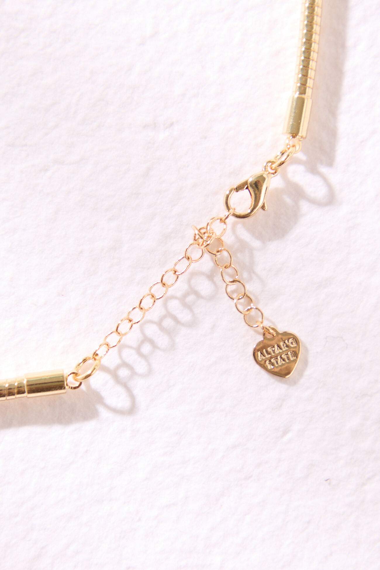 18k Grounded In Gold Necklace
