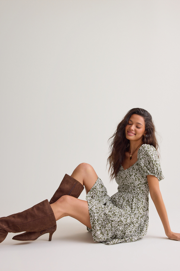 Ashley Floral Mama Dress Detail 5 - Altar'd State