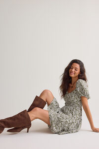 Ashley Floral Mama Dress Detail 5 - Altar'd State