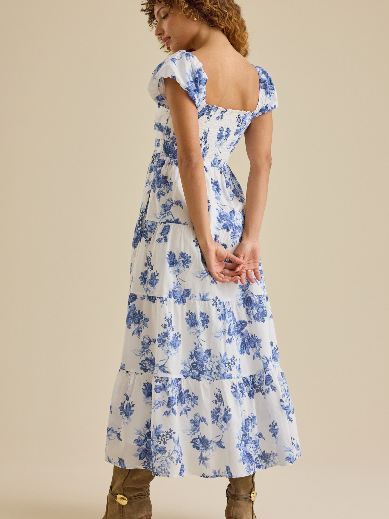altrd state maxi dress Altar'd Blue Floral Lace Halter Boho/Cottagecore Size S Whether youre attending a garden gala Enoa Floral Maxi Dress in