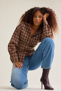 Carlin High Rise Straight Leg Jean - Altar'd State