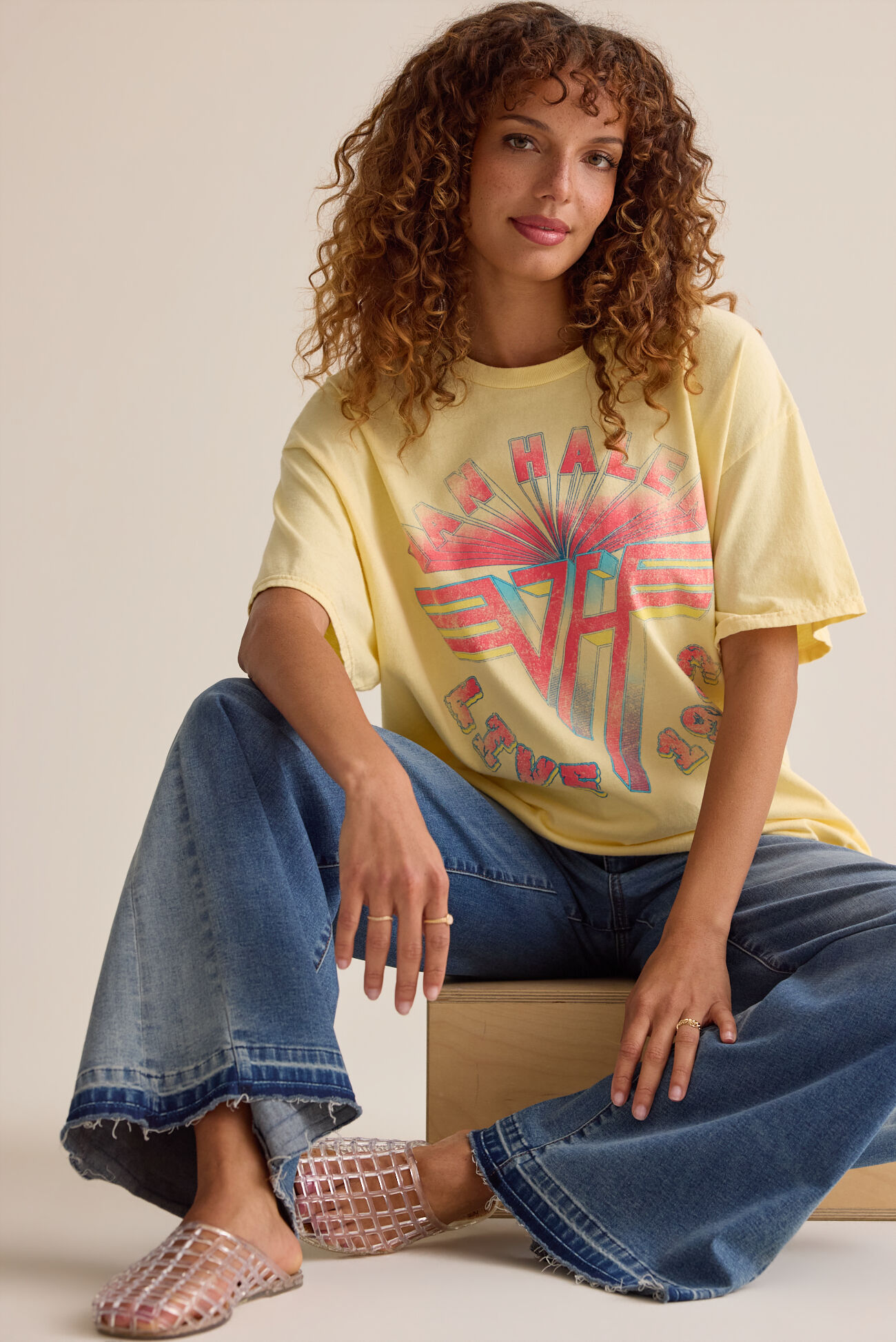 Van Halen Oversized Tee