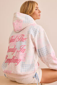 Find The Beauty Patchwork Hoodie Detail 6 - Altar'd State