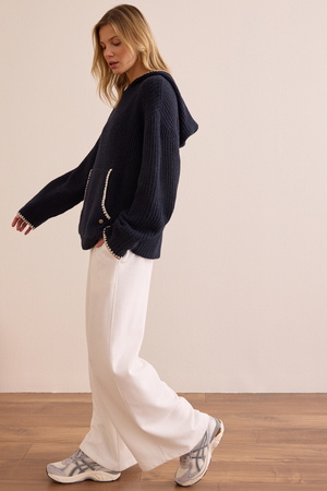 Weekend Wander Knit Hoodie - Altar'd State - 