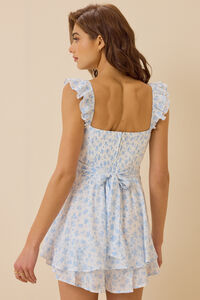 Marigold Floral Romper Detail 4 - Altar'd State