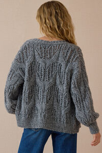 Bette Knit Cardigan Detail 7 - Altar'd State