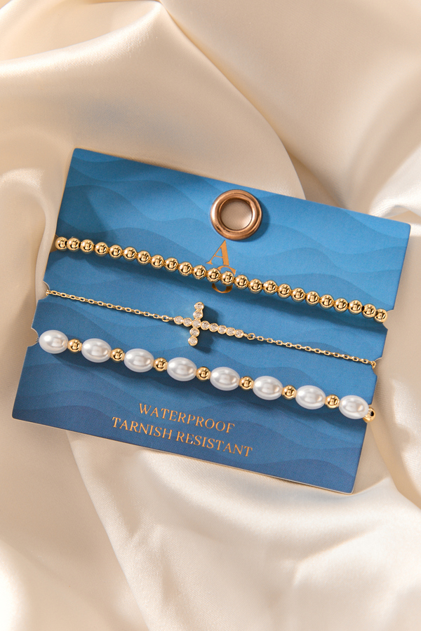 The Water Proof Collection Bracelet Set - Altar'd State