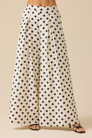 Veda Polka Dot Trouser Pants - Altar'd State
