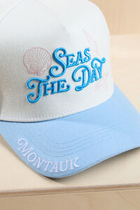 Seas The Day Trucker Hat Detail 2 - Altar'd State