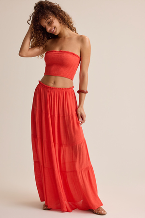 Tate Smocked Tube Top - Altar'd State