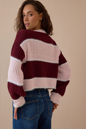 Harper June Striped Sweater - Altar'd State - 