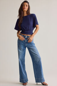 Mina Boatneck Fitted Top Detail 3 - Altar'd State