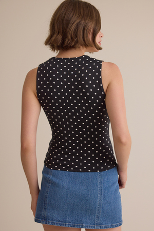 Lillie Polka Dot Cami - Altar'd State