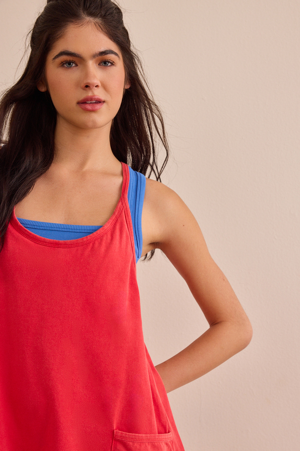 Hang Tough Mineral Wash Mini Dress Detail 2 - Altar'd State