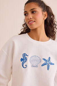 Coastal Treasures Pullover Detail 2 - Altar'd State