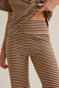 Alaya Stripe Lounge Pant Detail 2 - Altar'd State