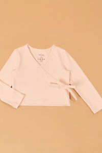 Aurora Ballet Wrap Top Detail 3 - Altar'd State