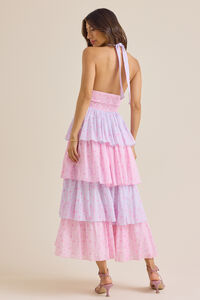 Fiora Halter Maxi Dress Detail 4 - Altar'd State