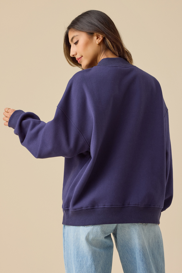 USA Embroidered Mock Neck Detail 4 - Altar'd State
