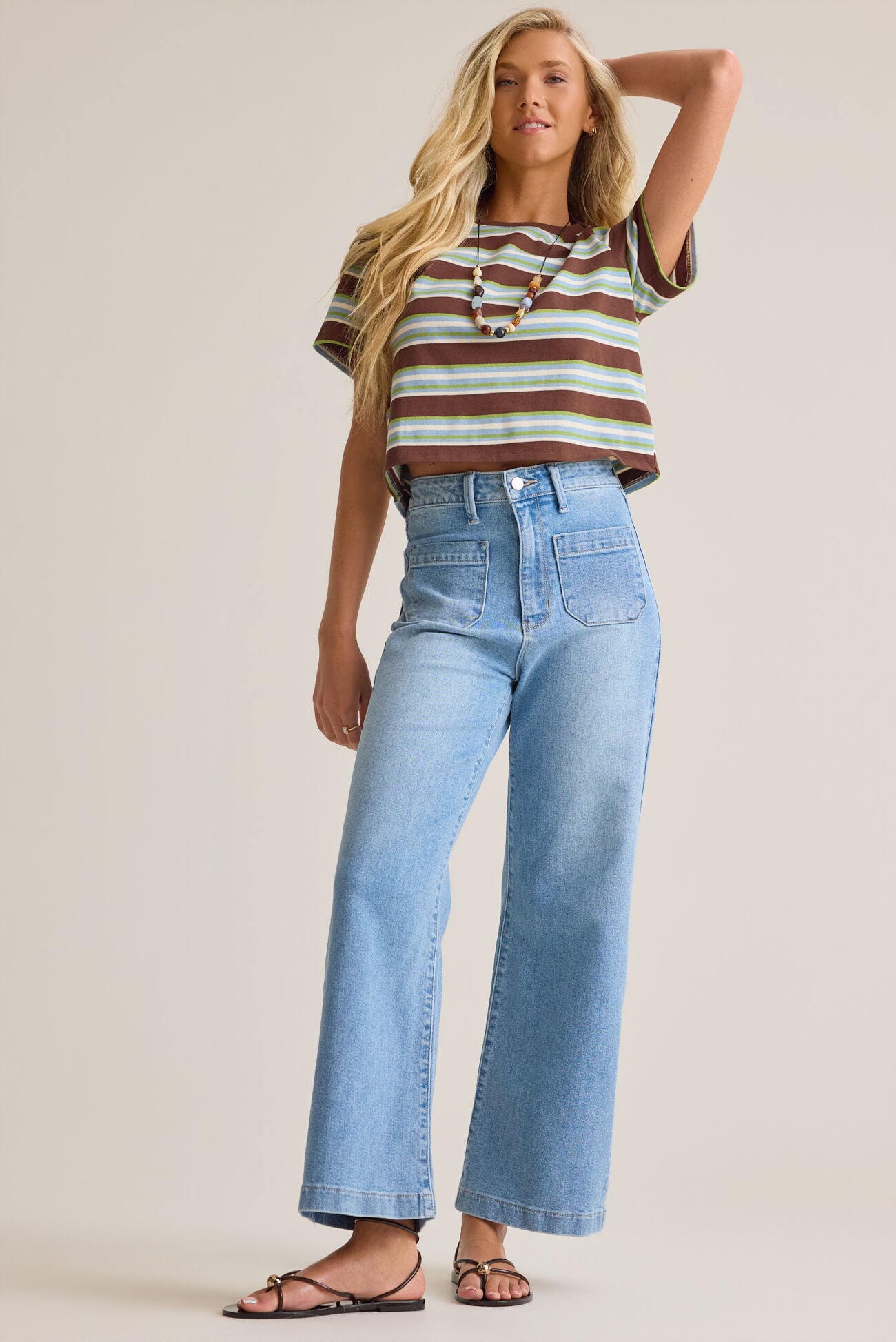 Indy High Rise Sailor Jean