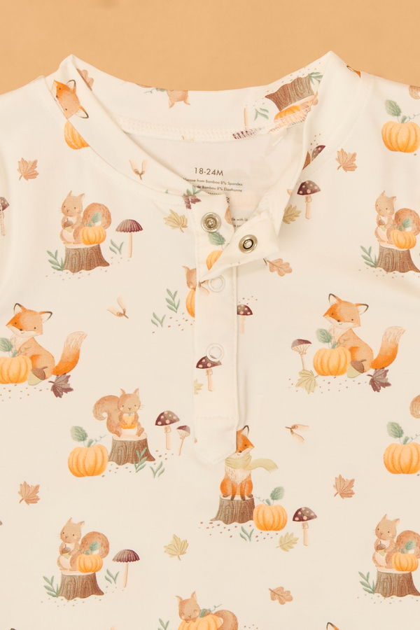 Pumpkin Patch Critters Romper Detail 2 - Altar'd State