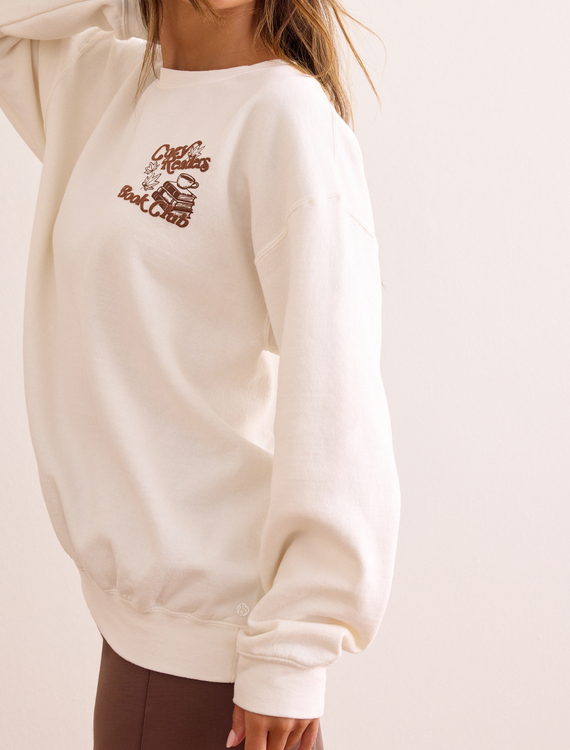 Cozy Readers Book Club Sweatshirt Detail 5 - Altar'd State