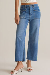 Levvy Cropped Jeans Detail 3 - Altar'd State