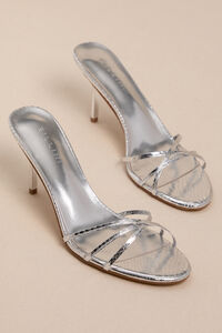 Viviette Snake Strappy Heel Detail 3 - Altar'd State