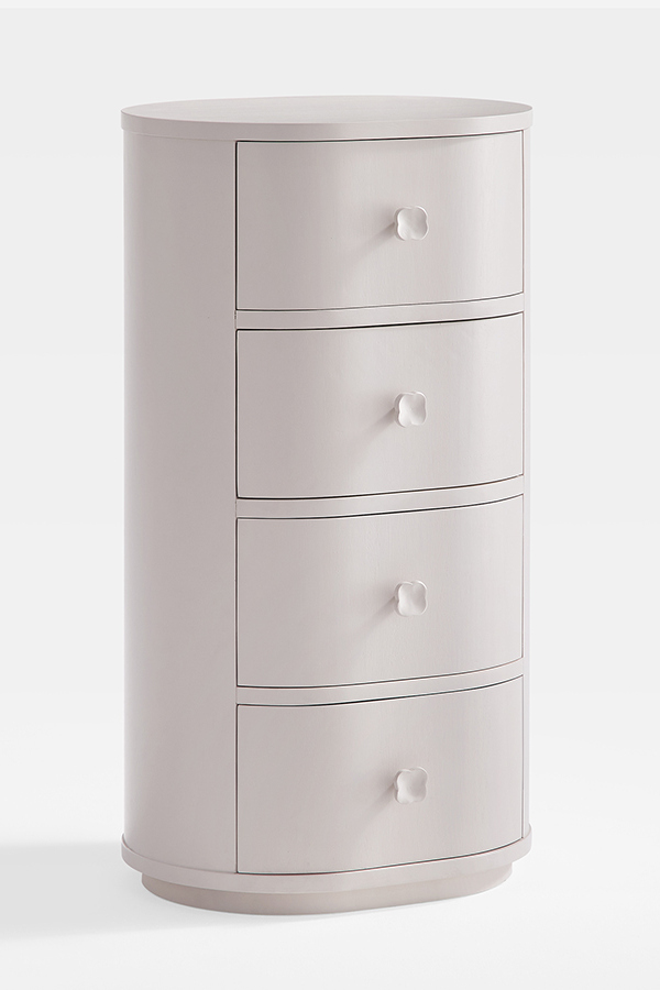 Ruth Narrow Wood Nightstand Detail 3 - Altar'd State