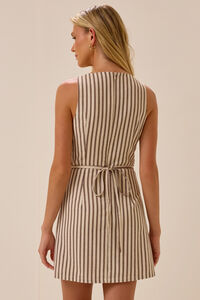 Kamryn Stripe Mini Dress Detail 4 - Altar'd State