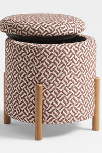 Millie Upholstered Storage Stool Detail 5 - Altar'd State