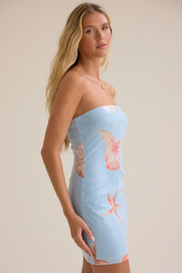 Catalina Sequin Mini Dress Detail 4 - Altar'd State