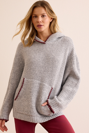 Weekend Wander Knit Hoodie - Altar'd State