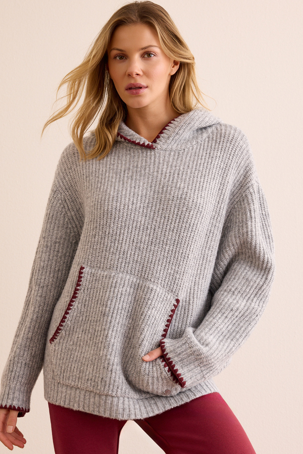 Weekend Wander Knit Hoodie - Altar'd State