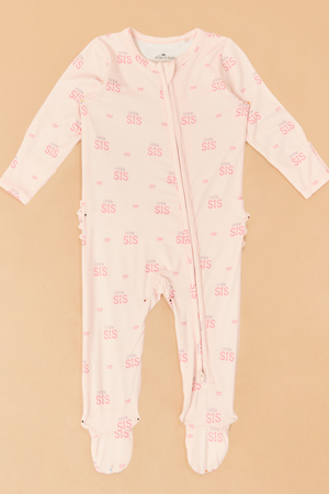 Lil Sis Ruffle Footie - Altar'd State - 