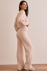Juno Cable Knit Pants Detail 3 - Altar'd State