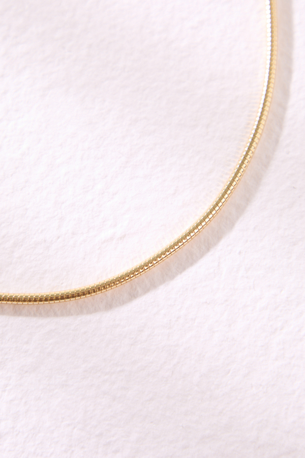 18k Grounded In Gold Necklace Detail 2 - Altar'd State