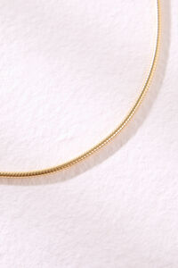 18k Grounded In Gold Necklace Detail 2 - Altar'd State