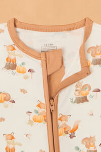 Pumpkin Patch Critters Convertible Romper Detail 3 - Altar'd State