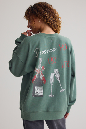 Prosecc-Ho-Ho-Ho Pullover - Altar'd State