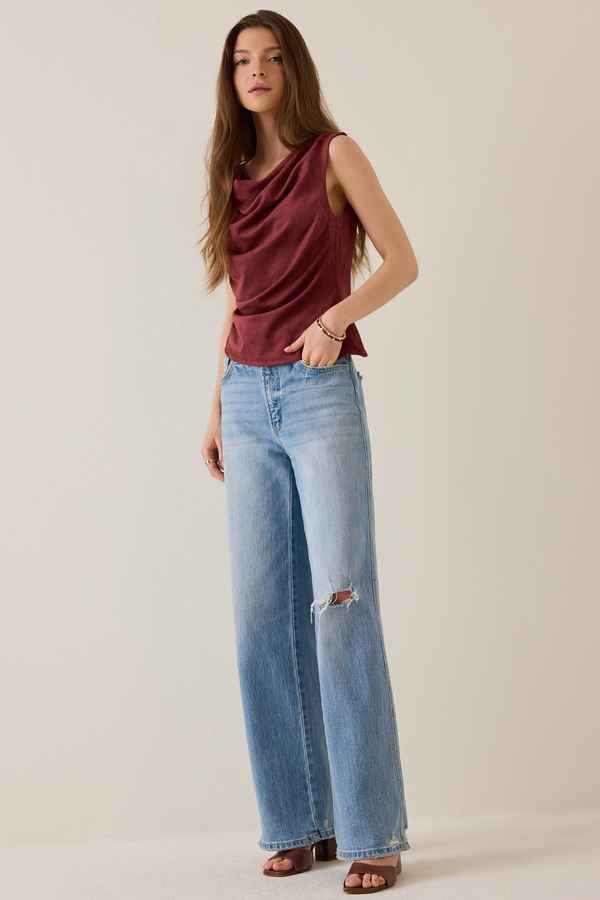 Cherish Suede Tank - Altar'd State