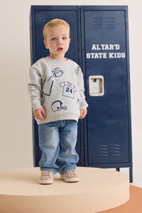 "It's Good!" Field Goal Sweatshirt Detail 4 - Altar'd State