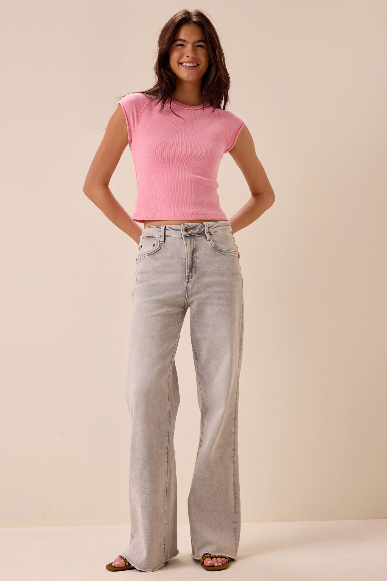 Emily Wide Leg Jean