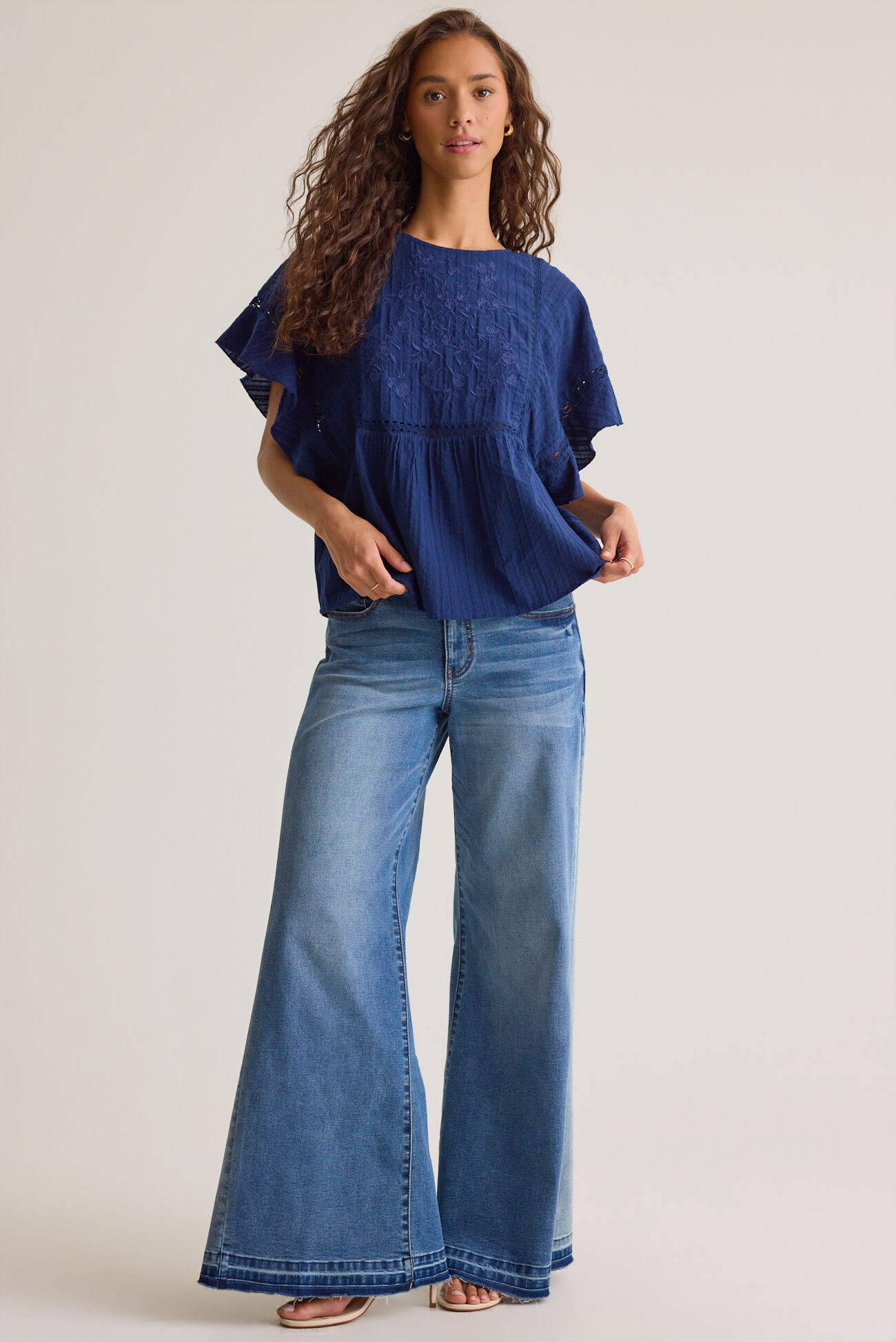 Amberlyn Embroidered Top