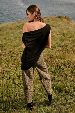 Winslet Camo Barrel Pant - Altar'd State - 
