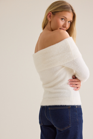 Esti Off The Shoulder Sweater - Altar'd State - 