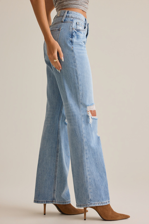Olivia Straight Leg Jeans - Altar'd State - 