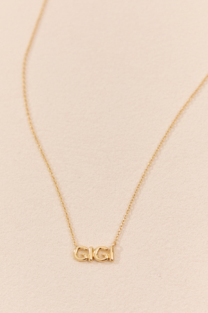 18K Gold Gigi Necklace - Altar'd State - 